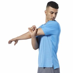 Reebok Training ACTIVCHILL Move T Shirt Herren - Blau - DE 768-DTU